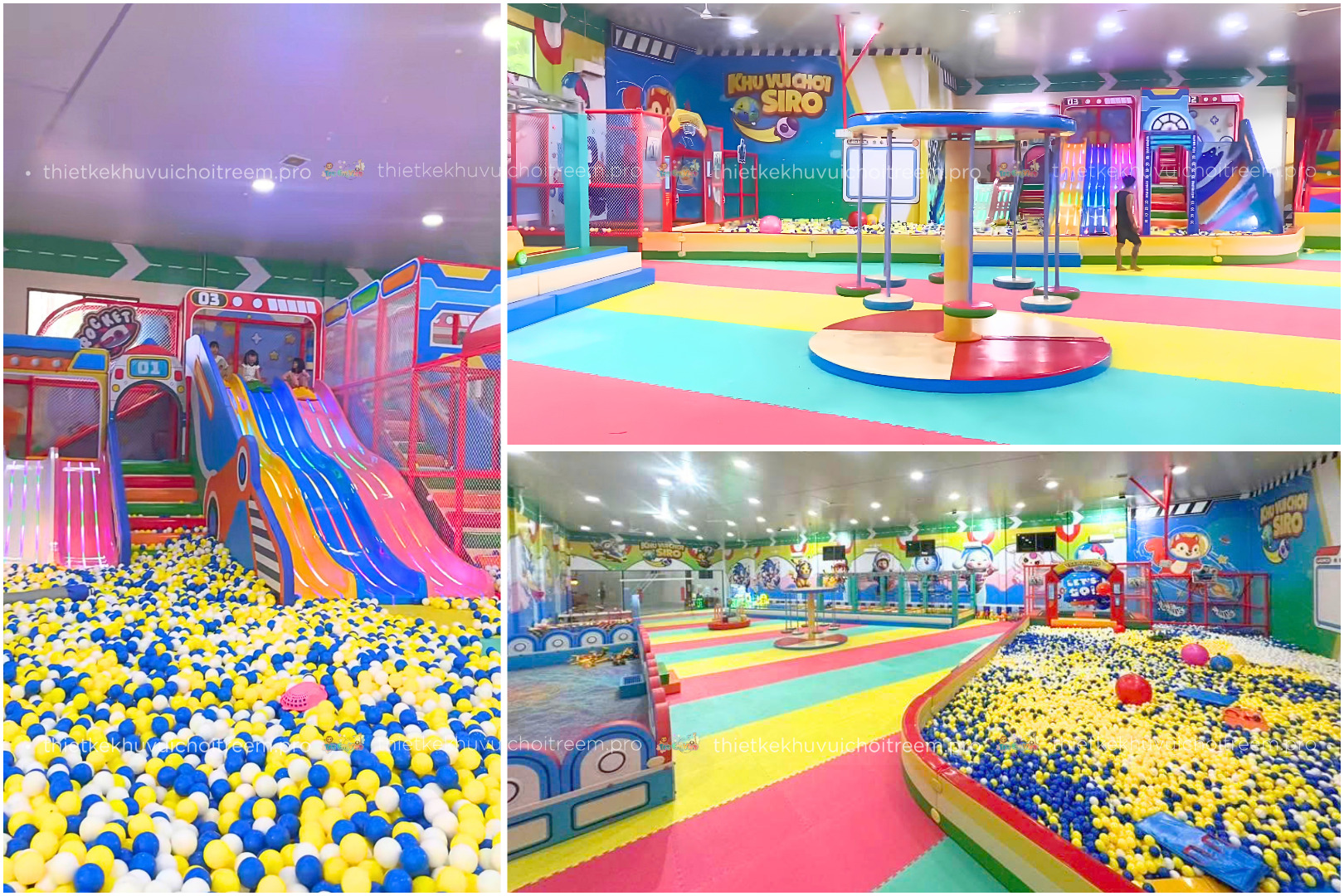 Khu vui chơi trẻ em Cafe Siro 'siêu to'