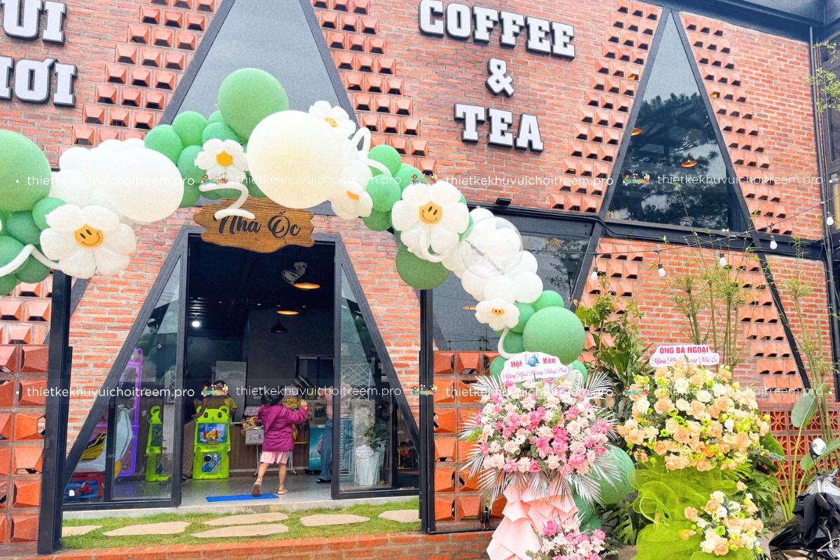 Khu vui chơi - coffee - gà rán Nhà Ốc (2)