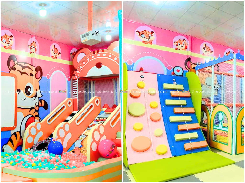 Khu vui chơi trẻ em Gia Lai July Kids đầy màu sắc