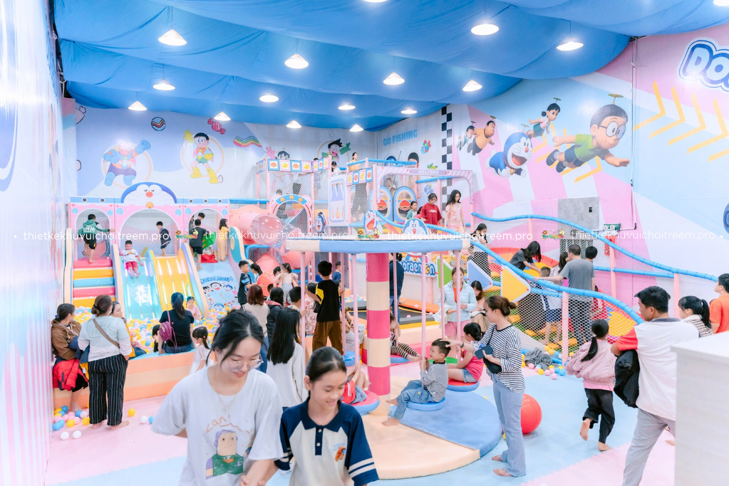 Thiên đường trò chơi cho bé tại Blue Center, Bảo Lộc