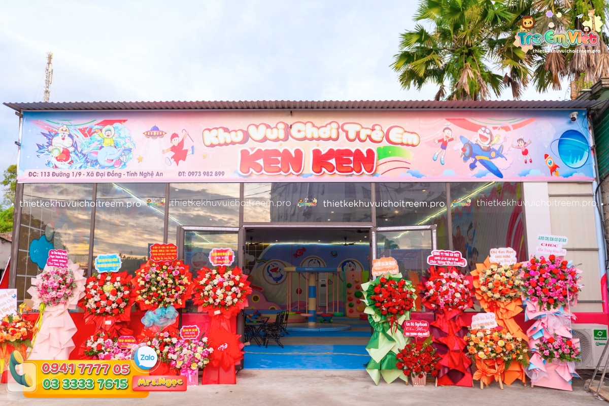 Đặt tên khu vui chơi theo tên Con (cá nhân hóa)