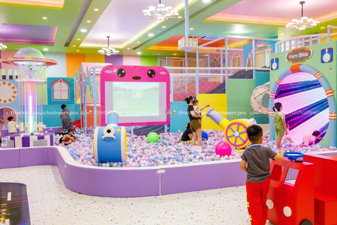 Khu vui chơi trẻ em Zin Coffee mới toanh