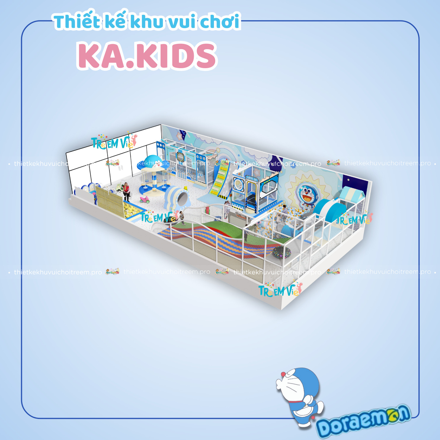 Tông màu chủ đạo quen thuộc "Trắng - Xanh"