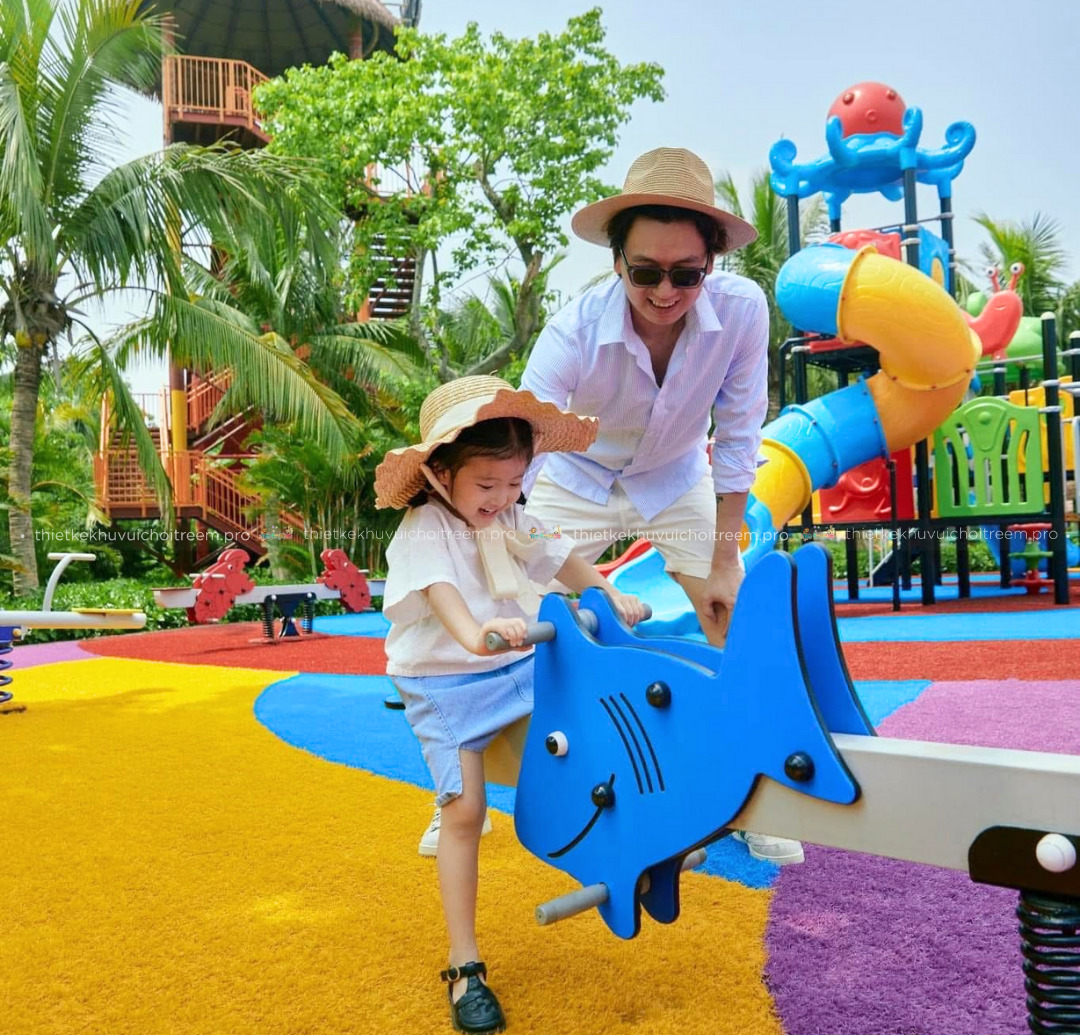 Thiết kế khu vui chơi trẻ em ngoài trời 