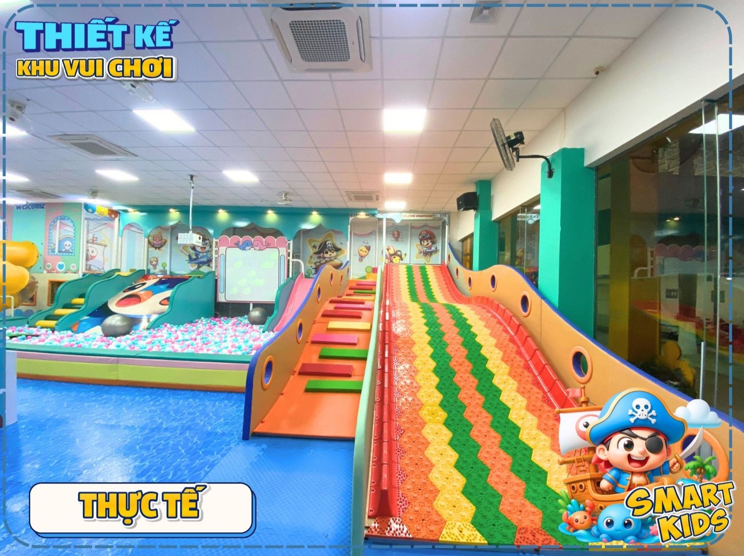 Thiết kế khu vui chơi trẻ em Quy Nhơn