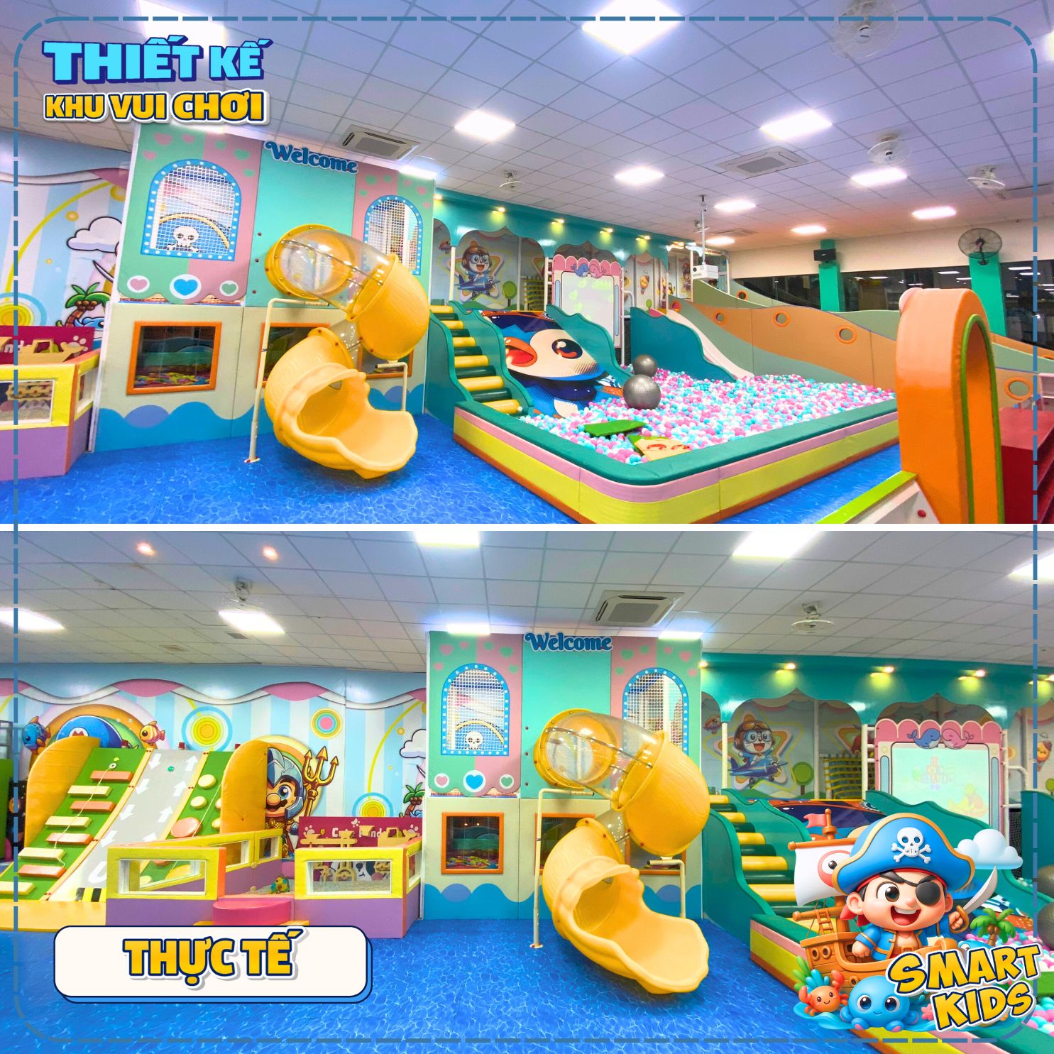 Thiết kế khu vui chơi trẻ em Quy Nhơn