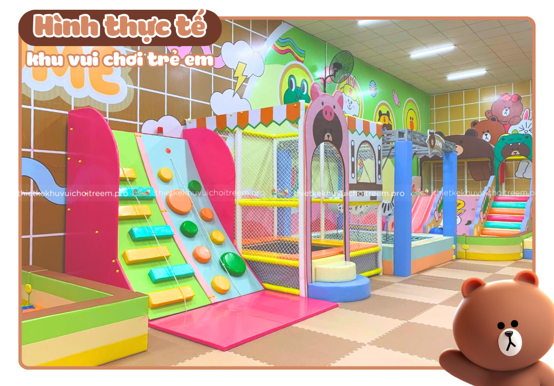 Hình ảnh thực tế cho khu vui chơi trẻ em Lâm Đồng