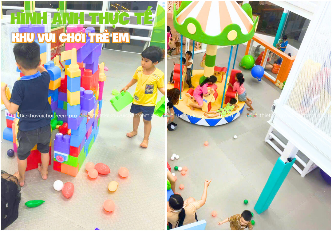 Sáng tạo và nhập vai cùng các trò chơi tại khu vui chơi trẻ em Phú Yên