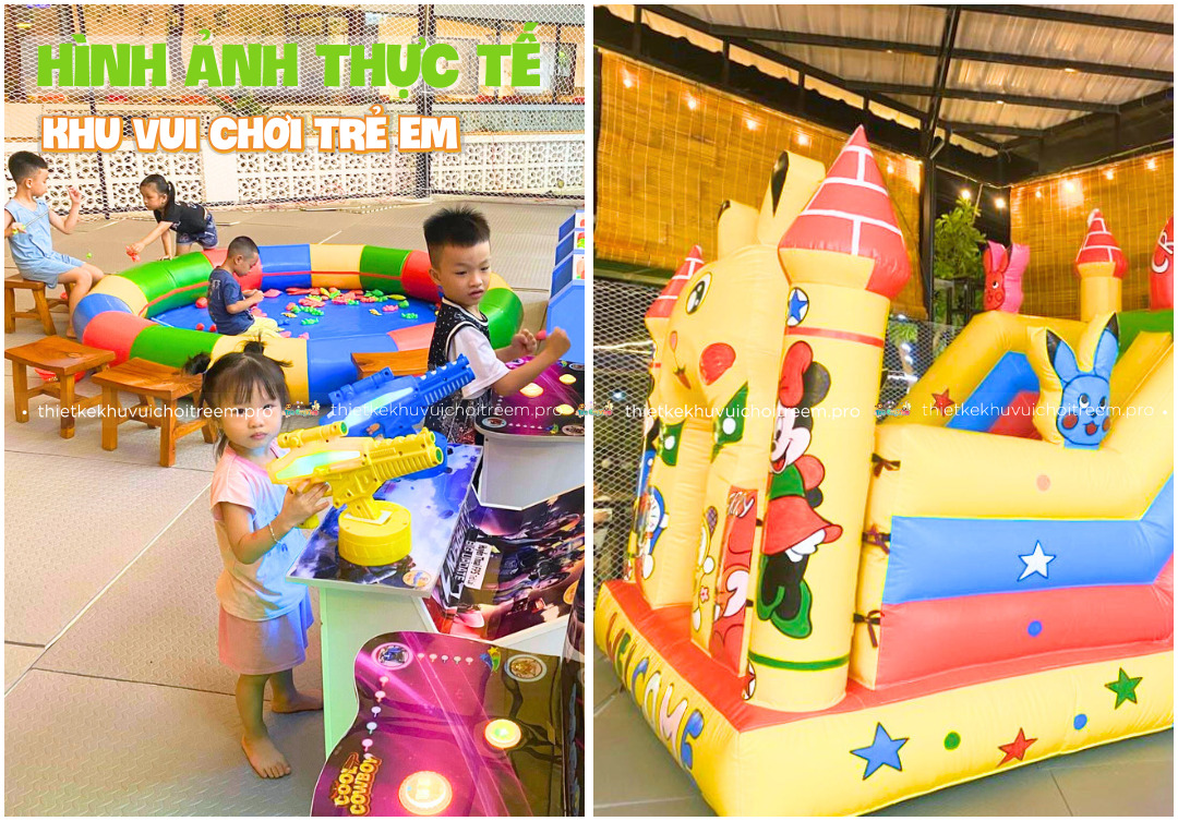 Chủ đầu tư đã đầu tư thêm trò chơi để đáp ứng nhu cầu từ khách hàng