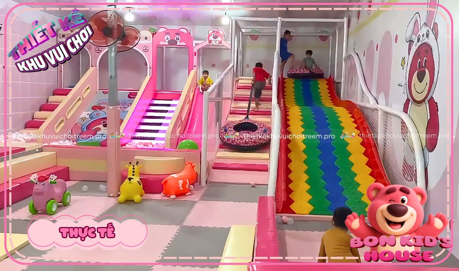 thiết kế khu vui chơi trẻ em huyện Cần Giờ