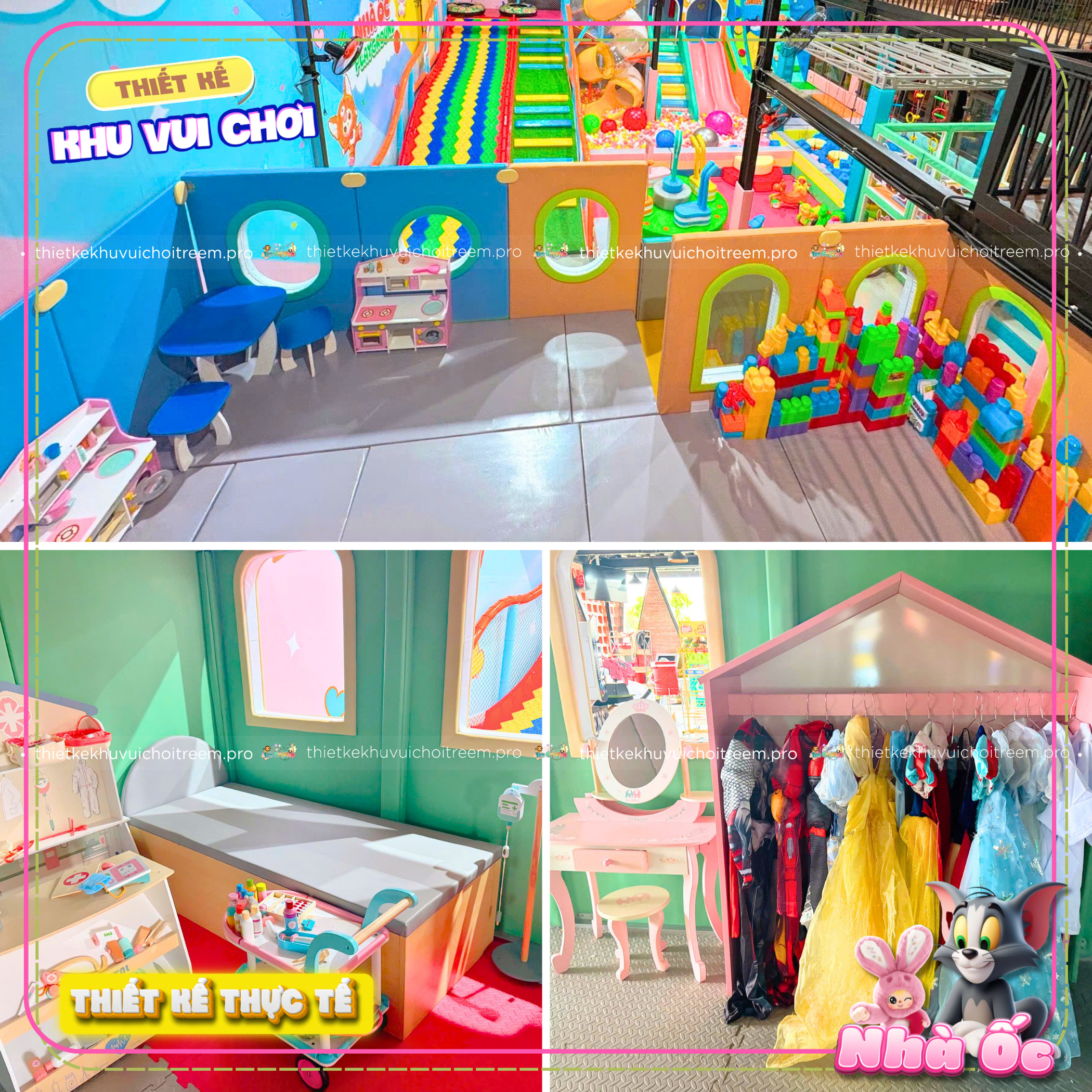 Khu vực nhà hướng nghiệp riêng