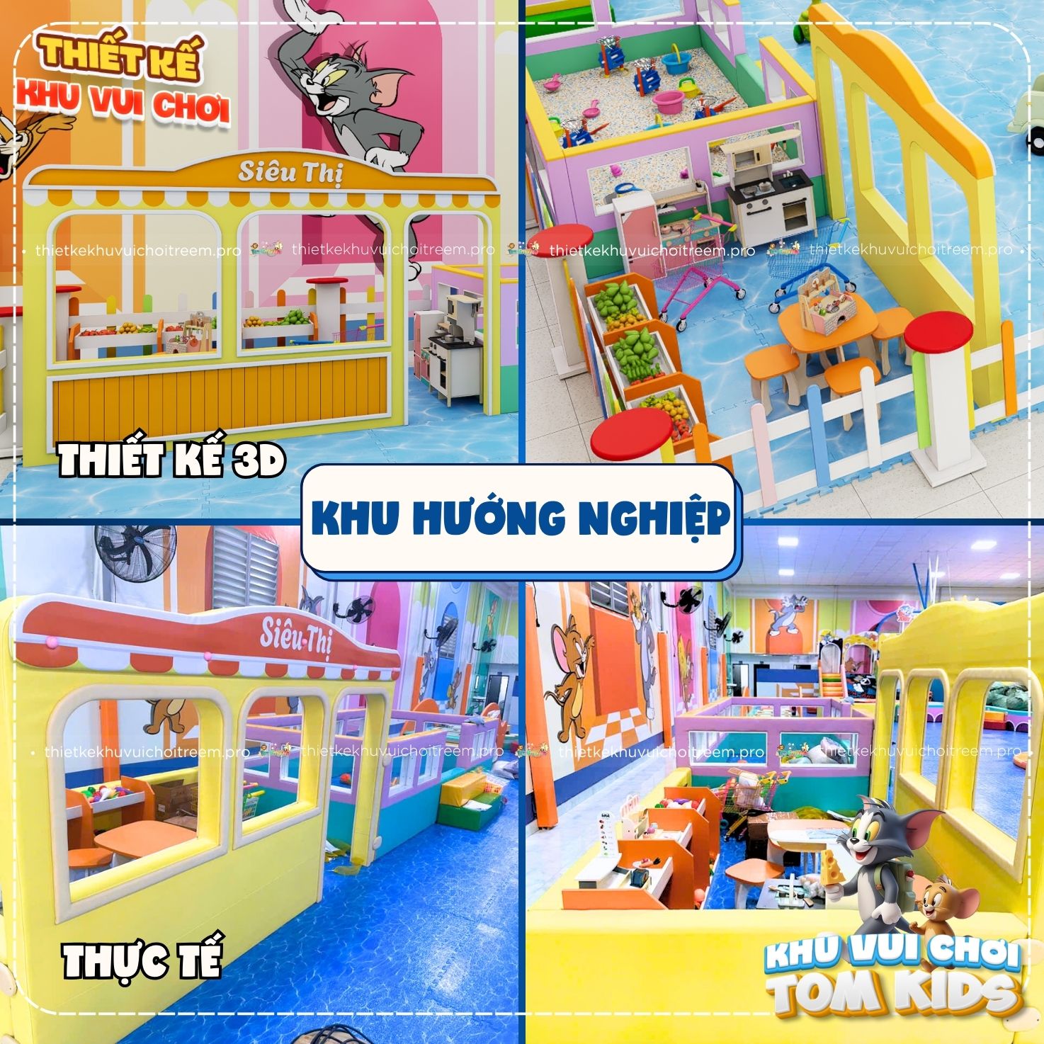 Thiết kế khu vui chơi ở Bình Phước