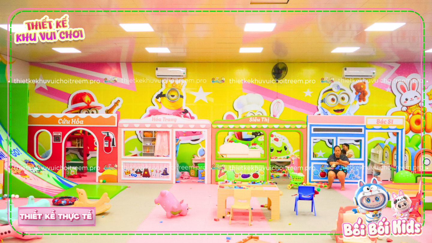 Khu hướng nghiệp của dự án thiết kế khu vui chơi Bến Tre - Bối Bối Kids