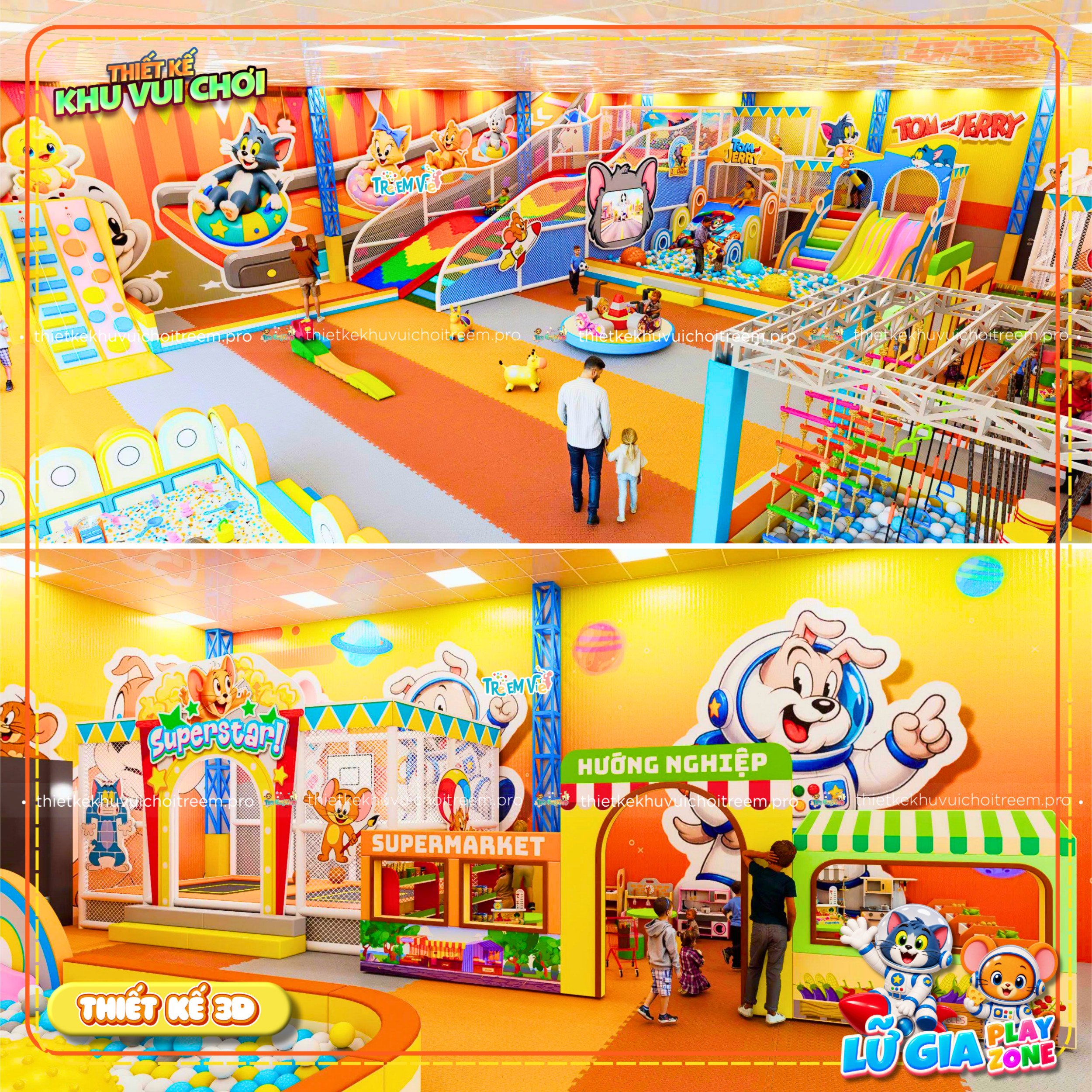 Chủ đề của dự án thiết kế khu vui chơi Cần Thơ - Lữ Gia Playzone