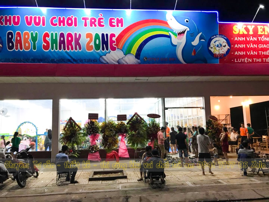 khu vui chơi trẻ em Baby Shark Zone