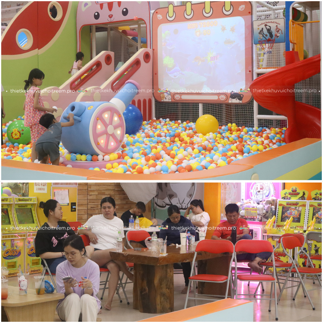 Khu vui chơi xịn có giá cực hạt dẻ cho bé chơi