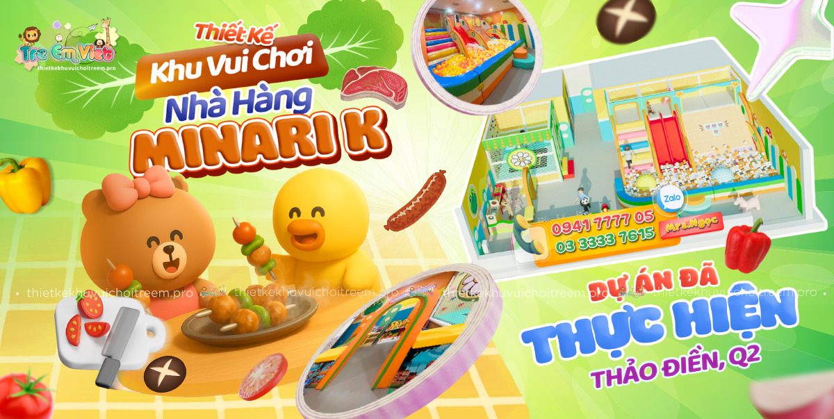 Thiết kế khu vui chơi trẻ em quận 2