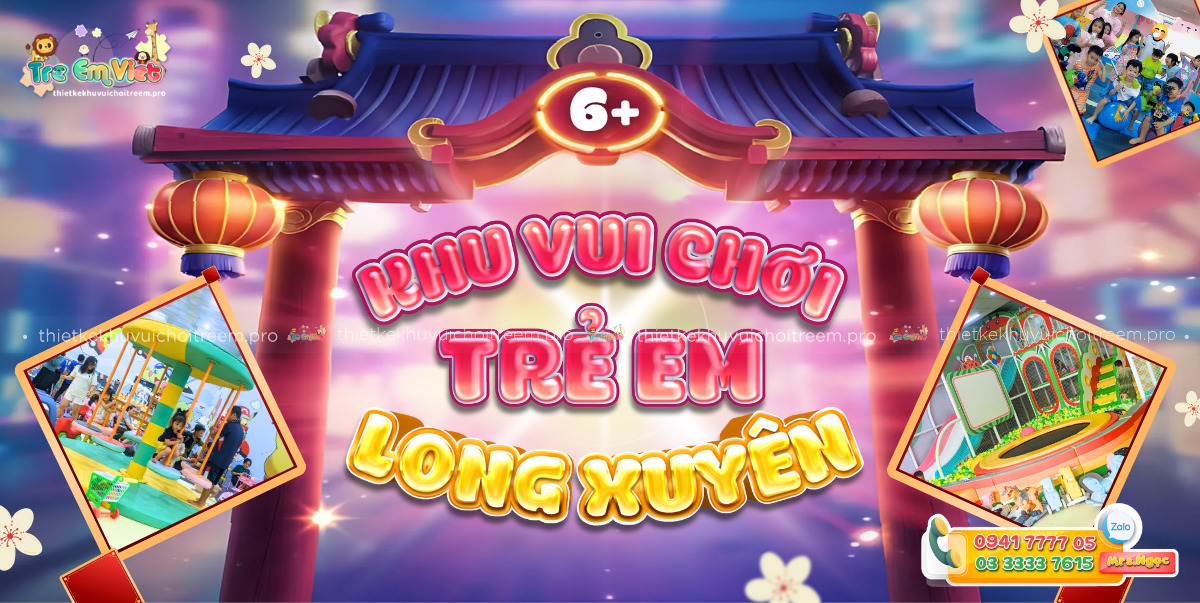 Khu vui chơi trẻ em Long Xuyên