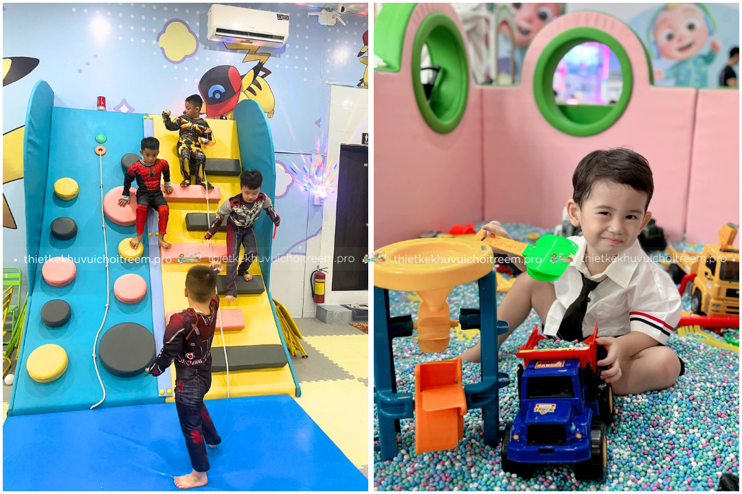 Thiết kế thi công khu vui chơi trẻ em Long Xuyên