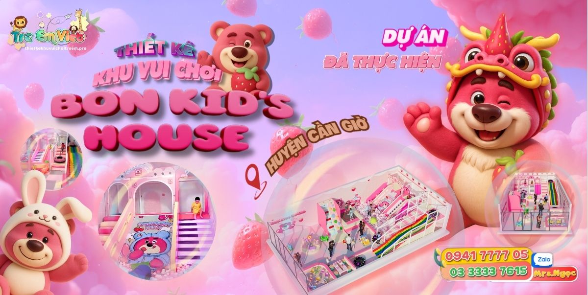 thiết kế khu vui chơi trẻ em huyện Cần Giờ