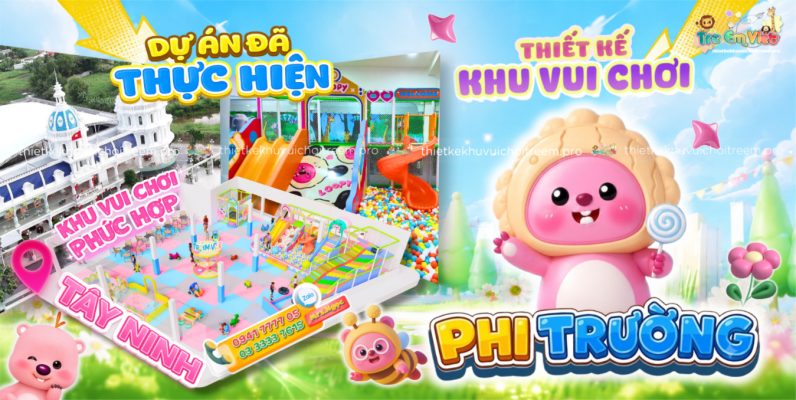 Banner Thiết kế khu vui chơi Tây Ninh - Phi Trường